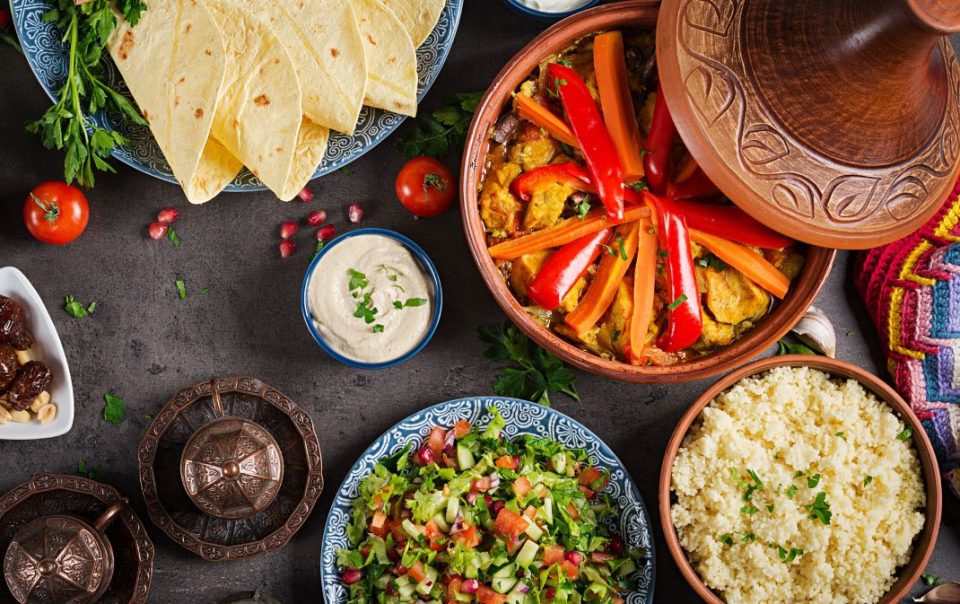 Typical dishes in Morocco